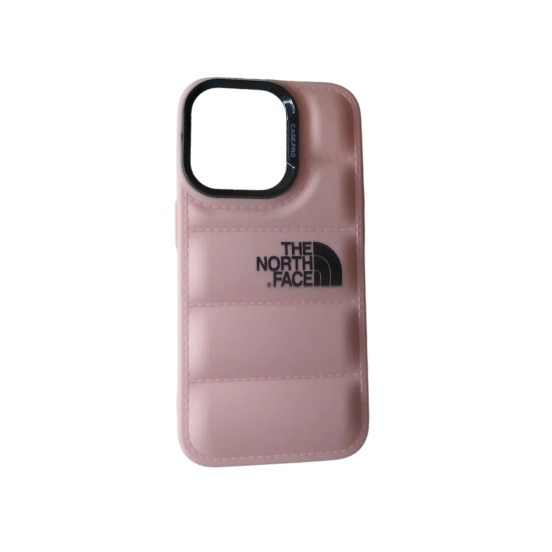 Forro Silicone Arrugado Iphone 15 Pro Rosado