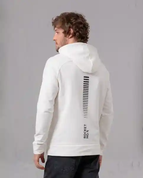 Buzo Hombre Crudo Marfil Claro Talla S 90212 Rifle