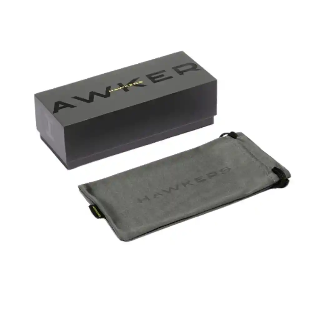 Gafas De Sol Hawkers New Classic Rounded Con Marco Verde Y Lunas Marron Degrade - 53 Mm