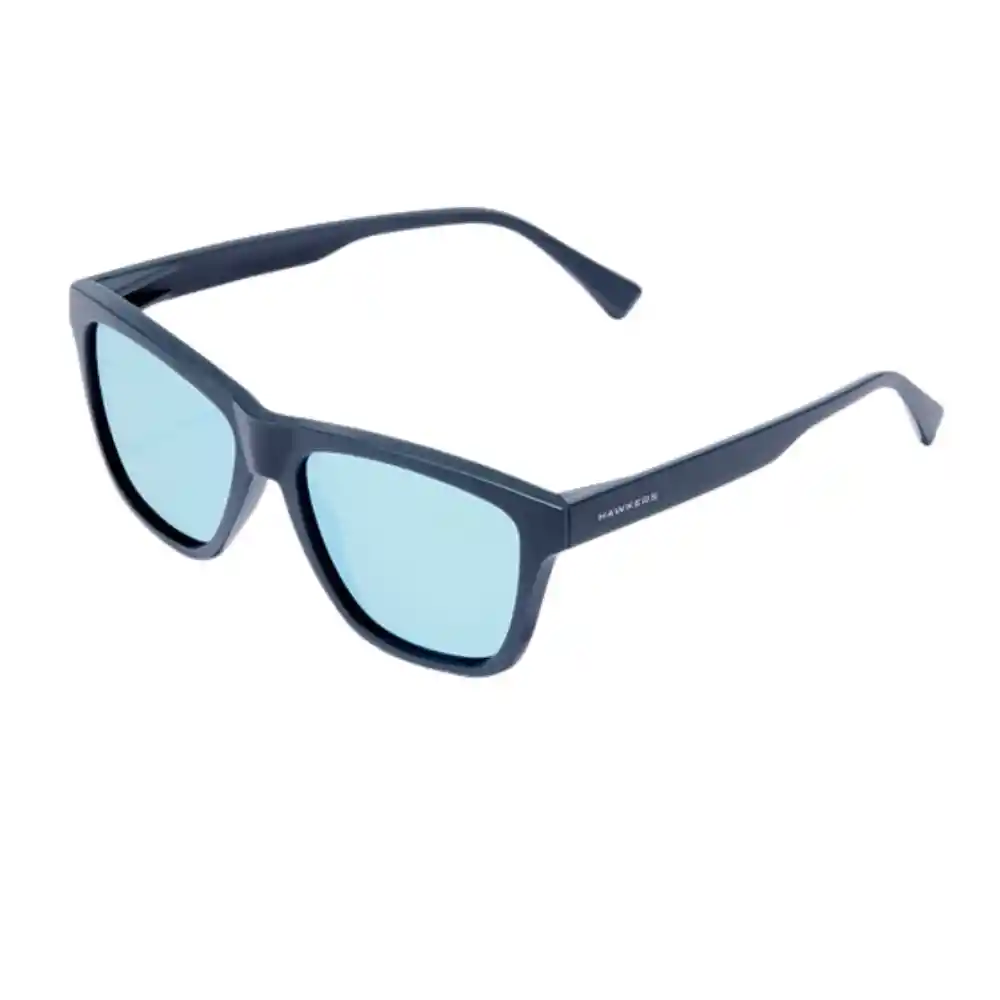 Gafas De Sol Hawkers One Ls Raw Polarizado Con Marco Azul Y Lunas Azules Espejadas - 54 Mm