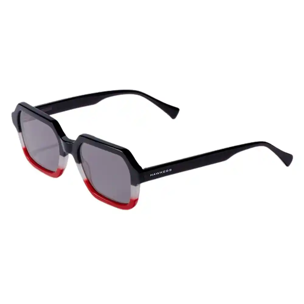 Gafas De Sol Hawkers Minimal Con Marco Tricolor Y Lunas Grises - 52 Mm