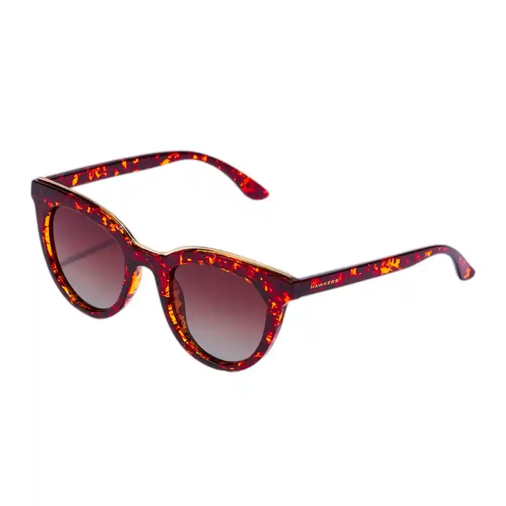 Gafas De Sol Hawkers Bella Polarizado Con Marco Carey Y Lunas Marron Degrade - 49 Mm