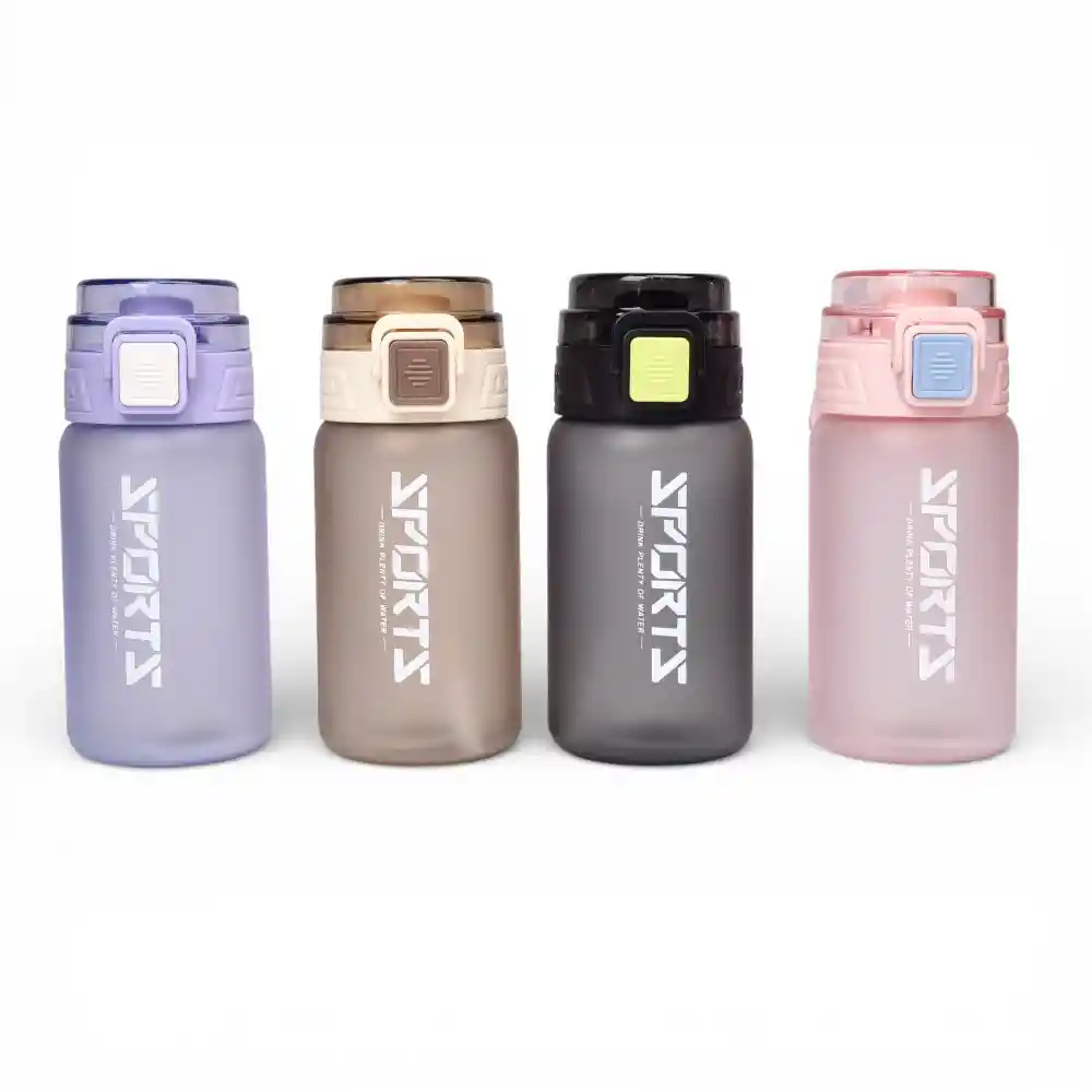 Botella De Agua 500ml Plastico Dim:7x7x17