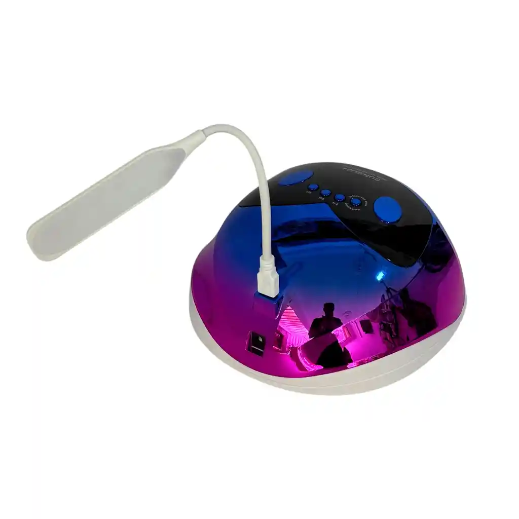 Lámpara Para Uñas Uv/led + Linterna 288w Sun M&j 24