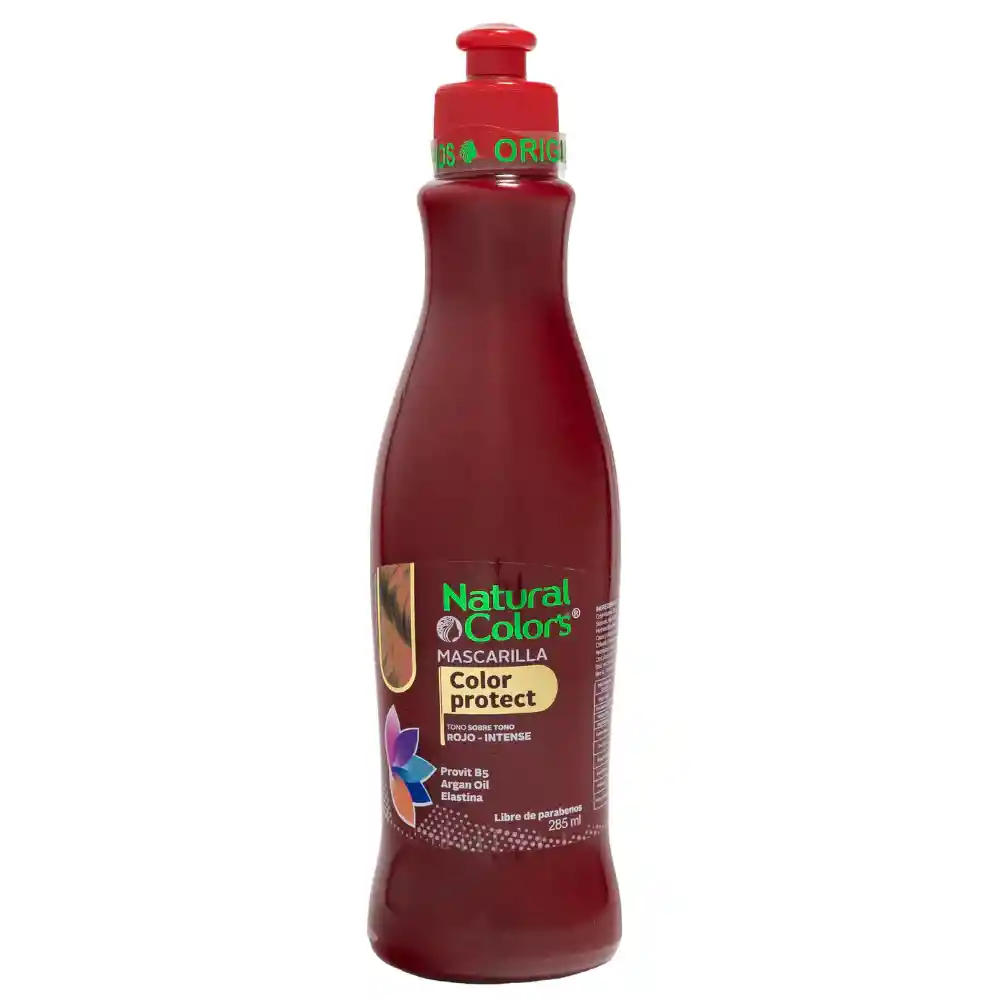 Natural Colors Mascarilla Color-rojo Intense 285 Ml
