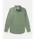 Camisa Hombre Color Verde Talla X-LARGE American Eagle