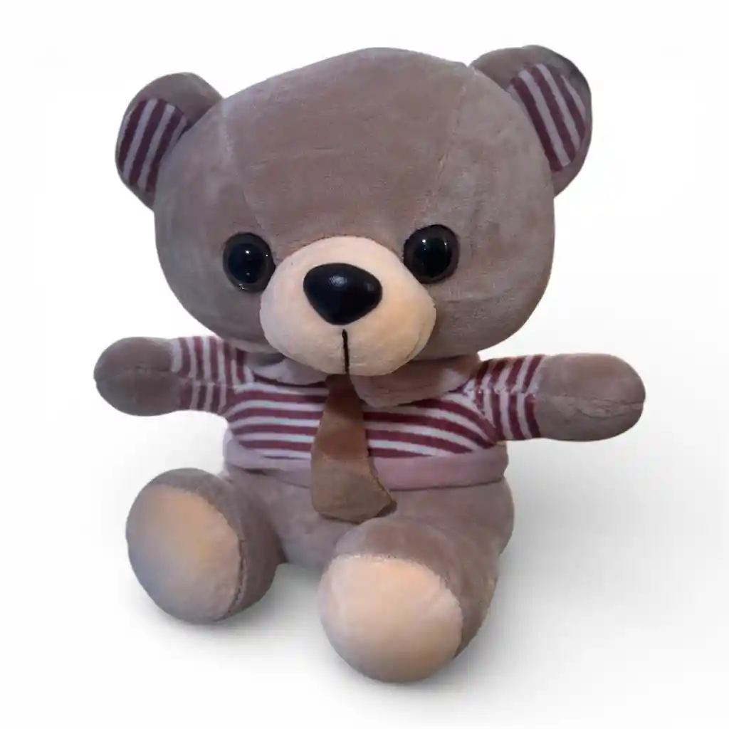 Peluche Oso Camisa Rayas
