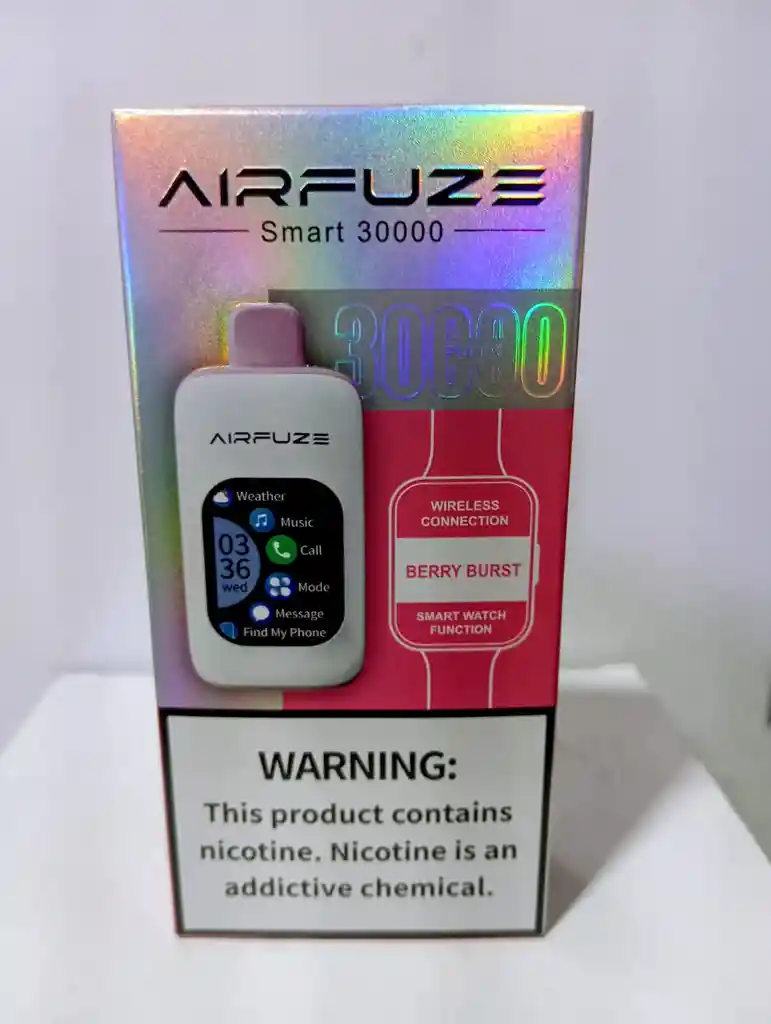 Airfuzze 30.000 Usos Sabor Mora Dulce