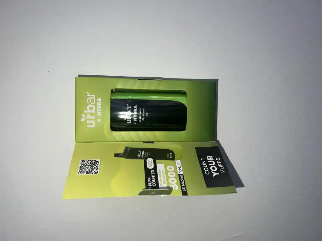 Urbar Hasta 7000 Puff Watermelon Blueberry Recargable Vape