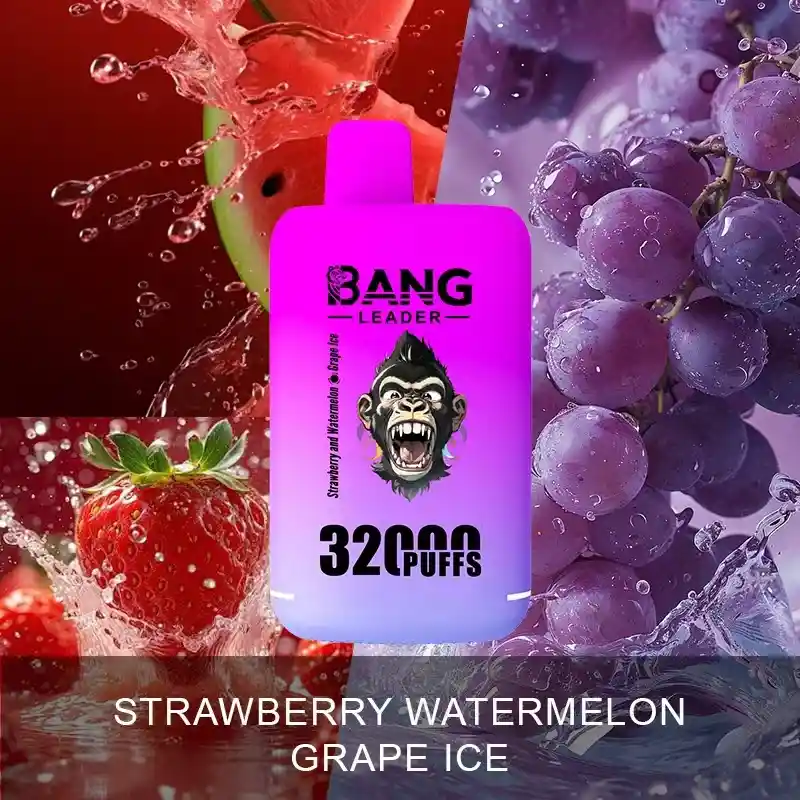 Vapeador Bang Leader Strawberry Watermelon-grape Ice 32.000 Puffs