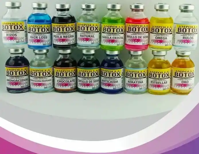 Ampolletas Botox Brillo De Oro: