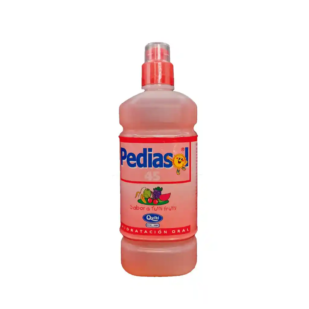 Pediasol Bebida Hidratante 45 Sabor a Tutti Frutti