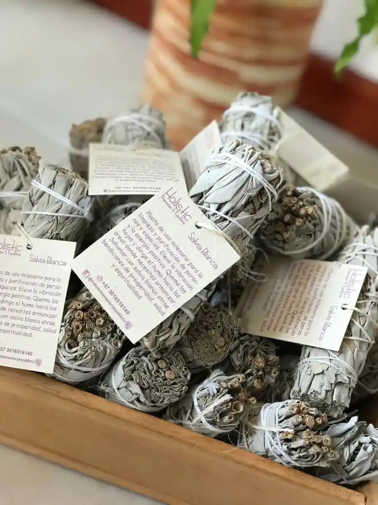 Salvia Blanca Natural – Limpieza Y Protección Energética