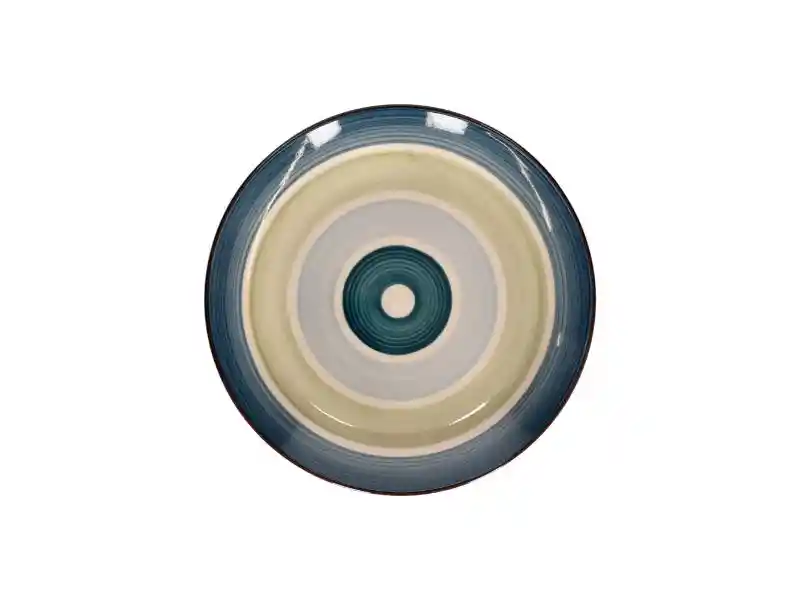 Plato Pan Rústico De Cerámica U