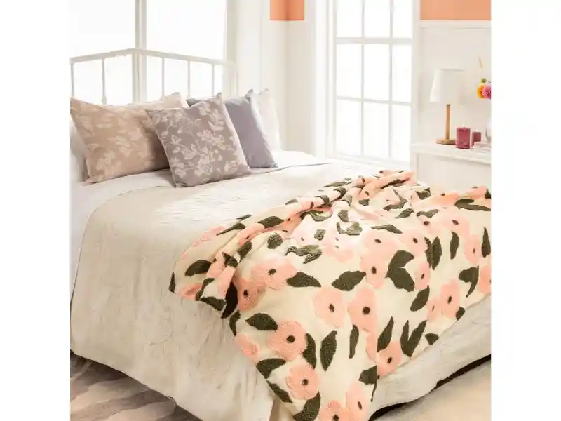 Manta Jacquard Con Sherpa U