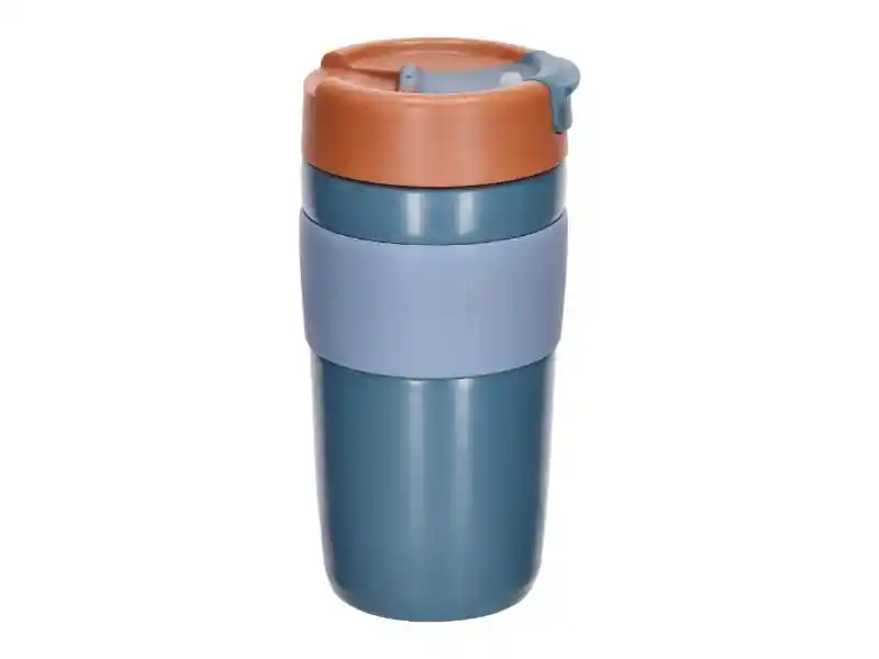 Vaso Térmico Y Silicona De Acero Inoxidable U