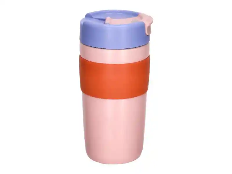 Vaso Térmico Y Silicona De Acero Inoxidable U