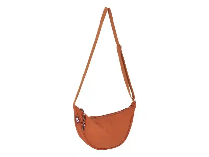 Bolso Luna Con Cierre U