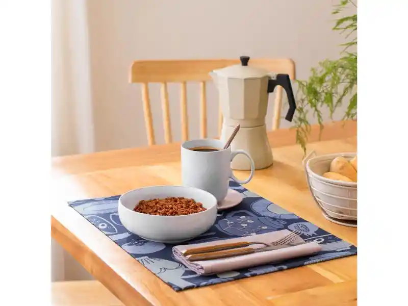 Individual Estampado De Algodón U