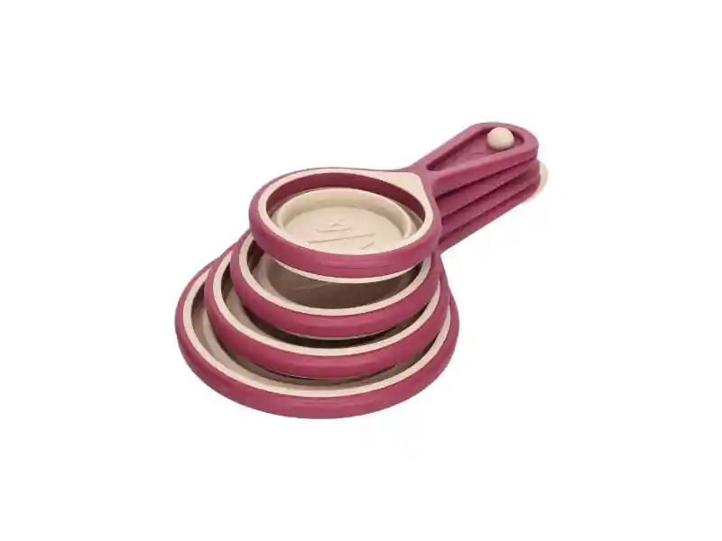 Set 4 Tazas Con Medidas U