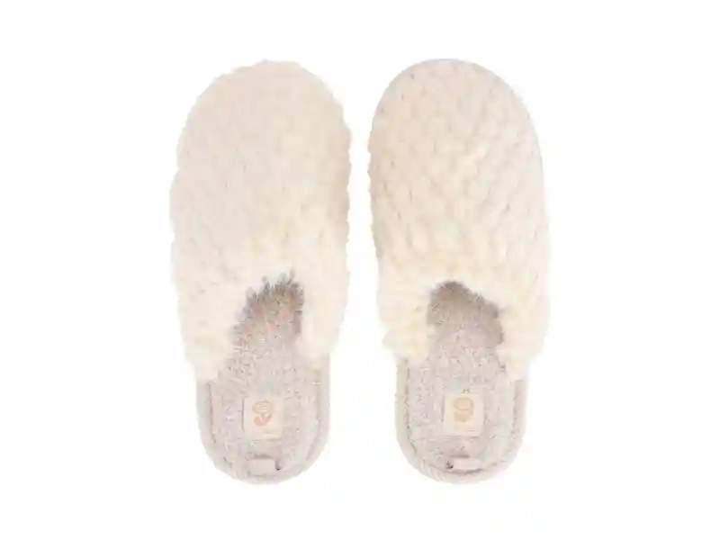 Pantufla Peluda Con Corderito 35 - 36