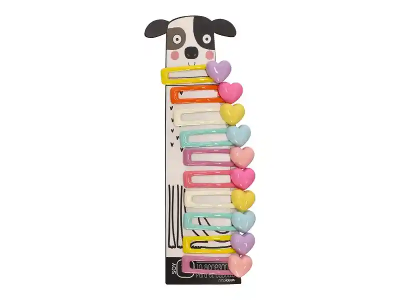 Set 10 Pinzas Cabello 50 Piezas