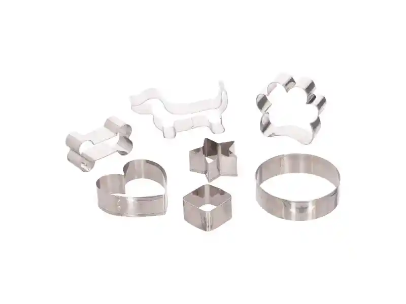 Set 7 Cortadores Para Galleta Con Forma Metalicos U
