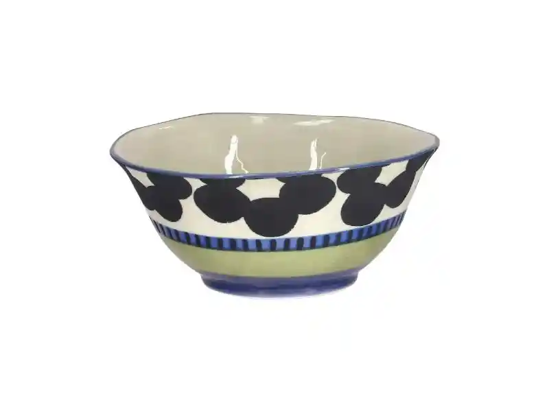 Bowl Cereal Con Diseño De Porcelana U