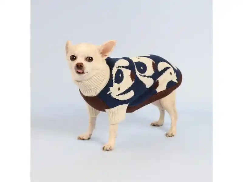 Chaleco Para Mascota Con Diseño Tejido S