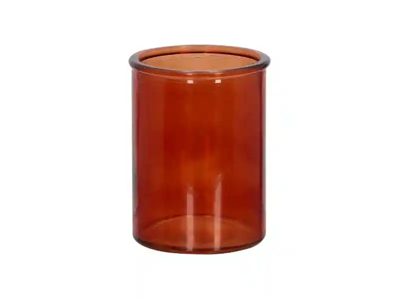 Vaso Color De Vidrio U