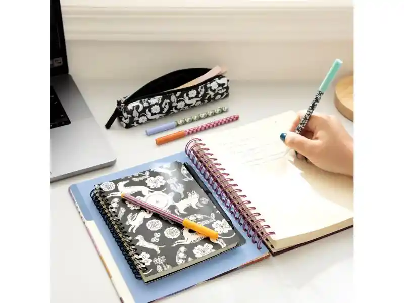 Libreta Y Lapicero 100 Hojas Con Líneas