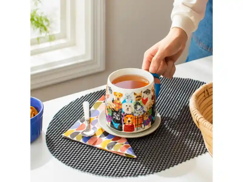 Set 4 Individuales Waffle Pvc