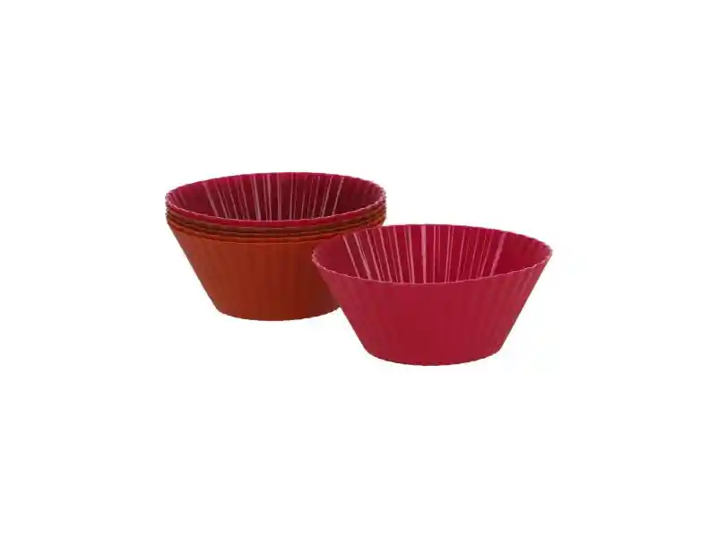 Set 6 Moldes Para Muffin M De Silicona U