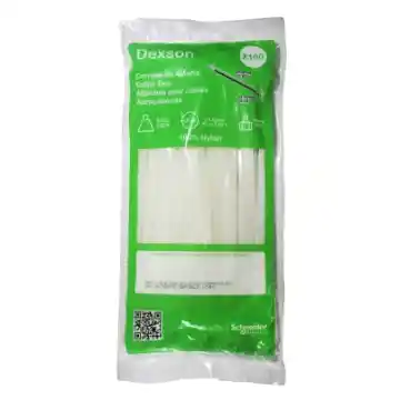 Amarre Dexson T8 20cm X 100 Blanco - Dexson Dxn3008b