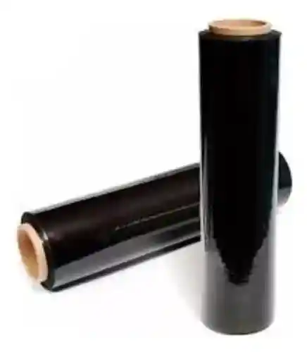 Rollo Plástico Vinipel Negro 50 Cm X 300 Metros Industrial