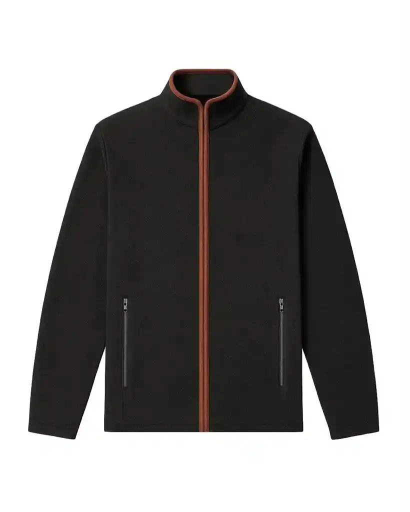Chaqueta Fleece Negra S