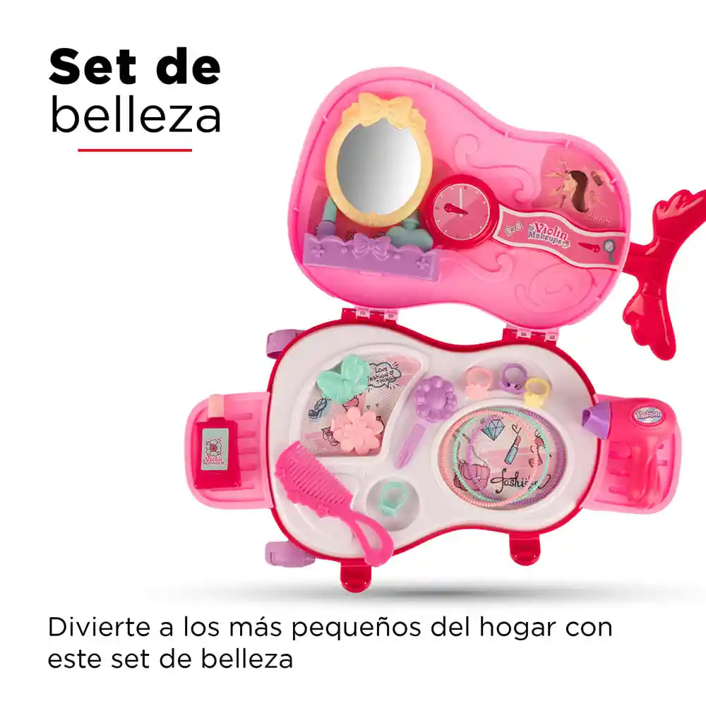 Miniso Carrito Salón de Belleza Mediano Rosado