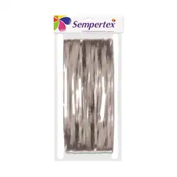 Cortina Metalizada Plata