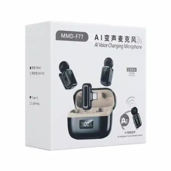 Microfono Tipo C - Dual Mmd-f77