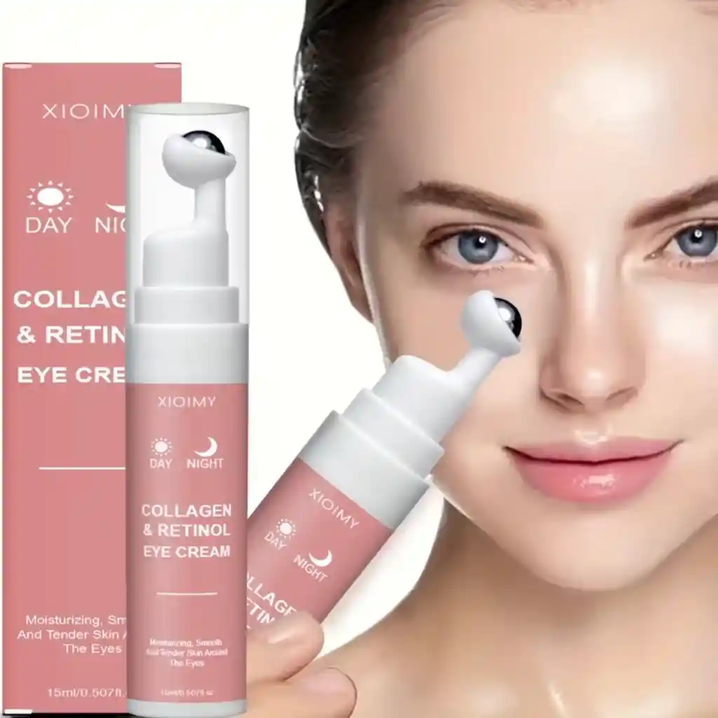 Crema De Ojos De Colágeno Y Retinol 15ml Día Y Noche