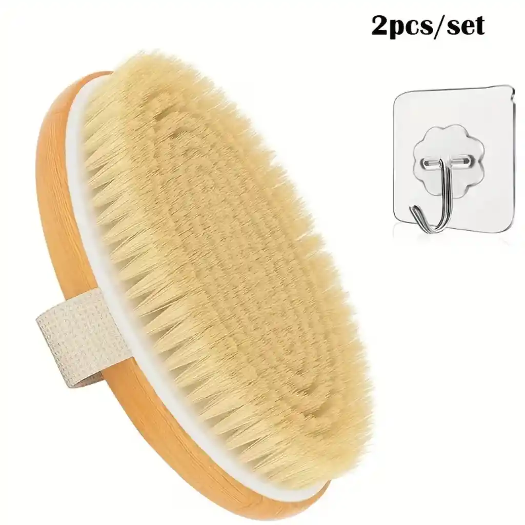 Cepillo En Seco De Cuerpo Para Exfoliación Y Masaje