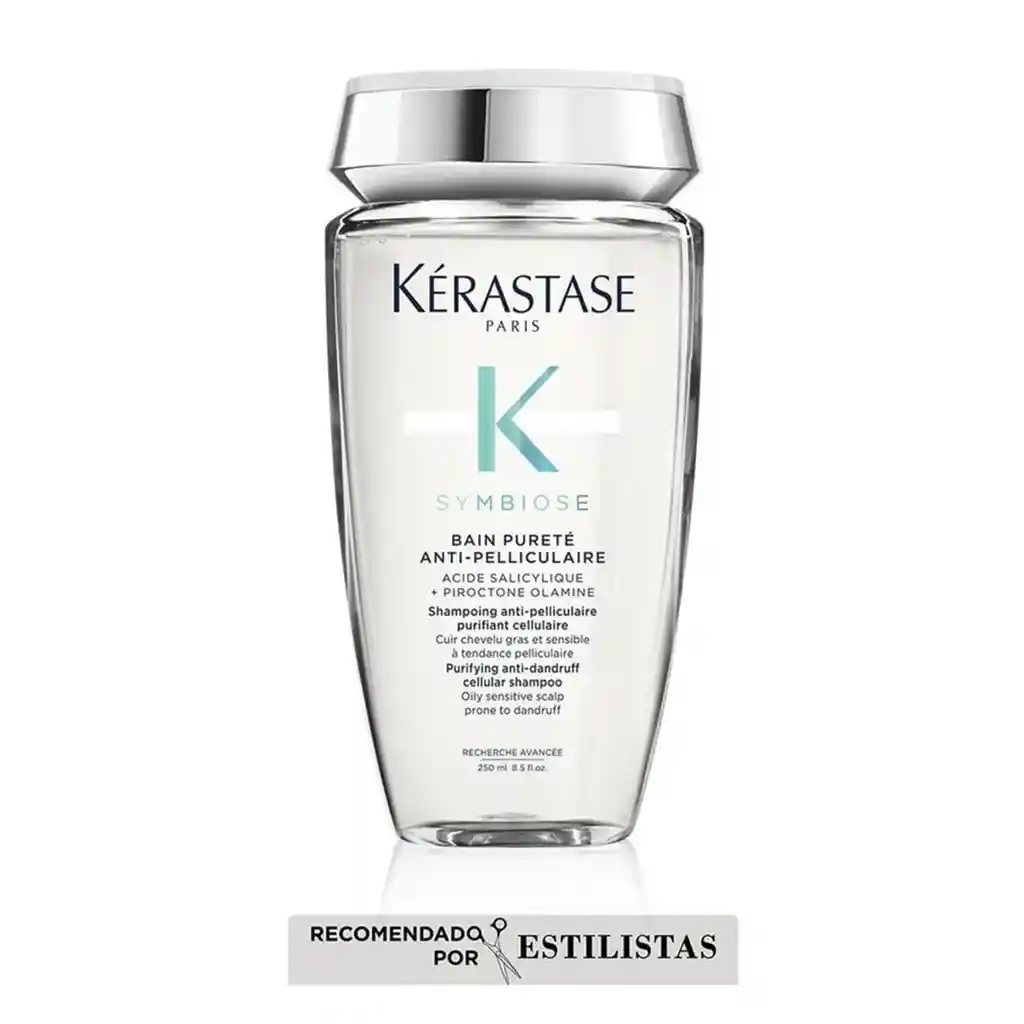 Shampoo Kérastase Symbiose Pureté Anti Caspa Cuero Cabelludo Graso