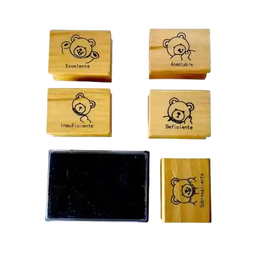 Sellos Para Docentes Profesores Didácticos Escolar