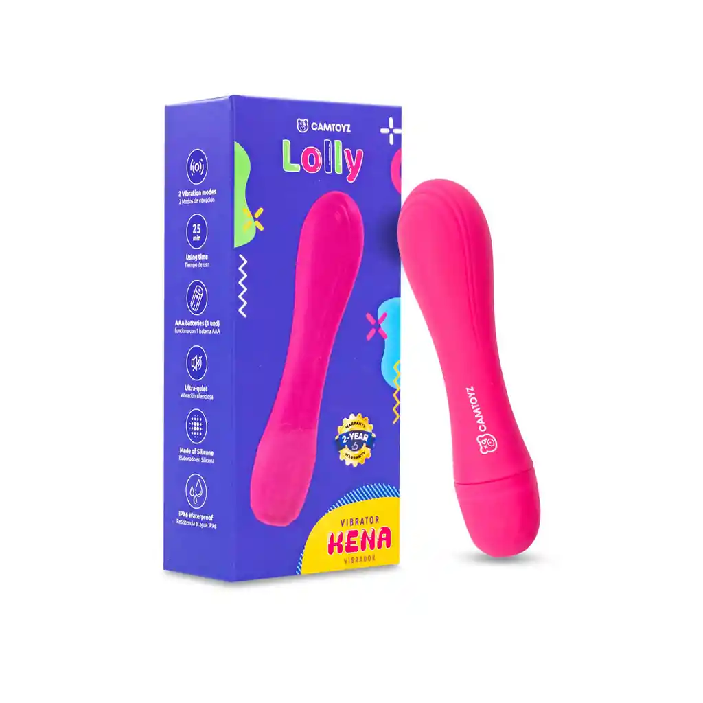 Mini Vibrador Femenino Silencioso-bala Potente