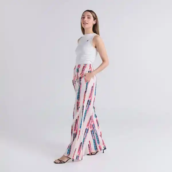 36 / Pantalón Feel Calm - Marfil