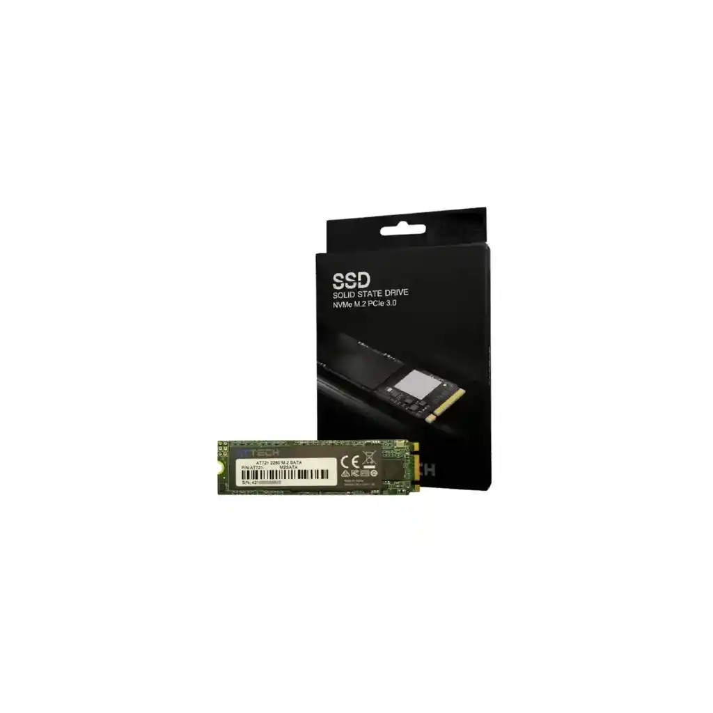 Disco Estado Sólido Msata Attech At522 256gb