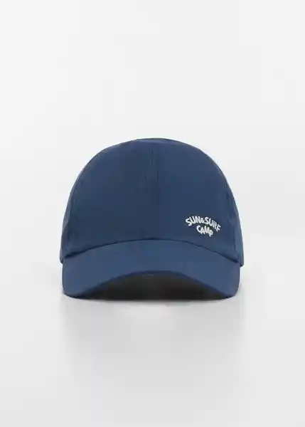 Gorra Campb Navy Talla 98 Niños Mango