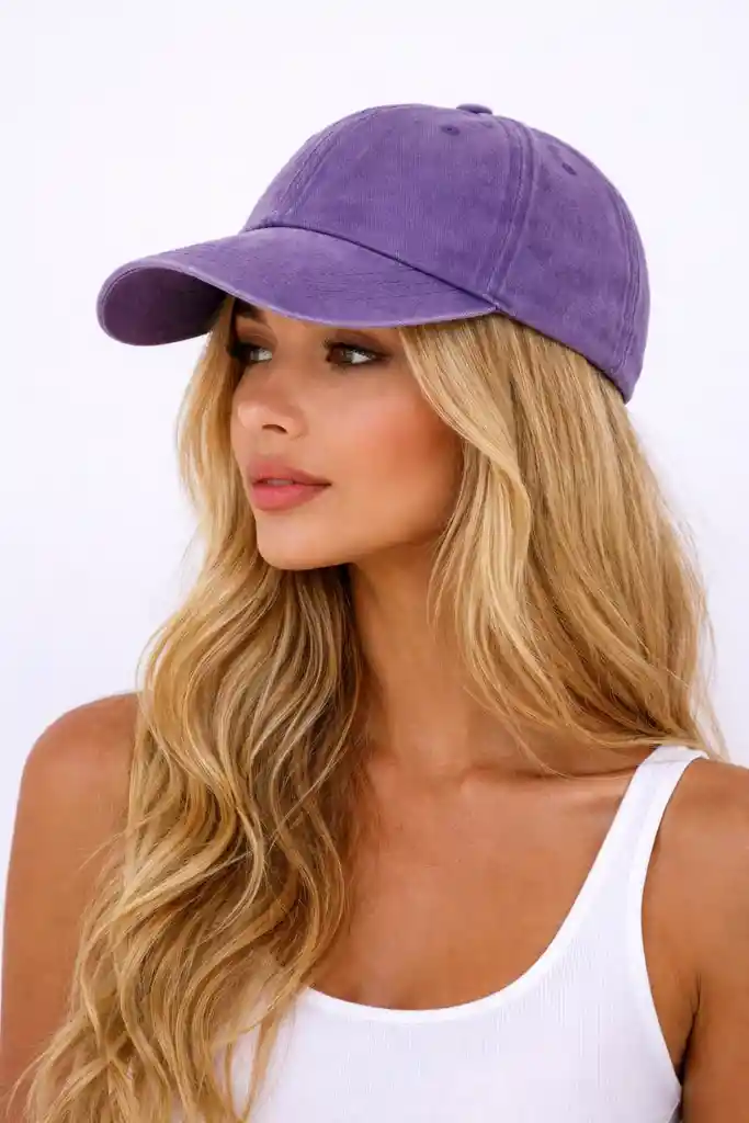 Gorra De Béisbol Retro Lavada Y Desgastada Unisex