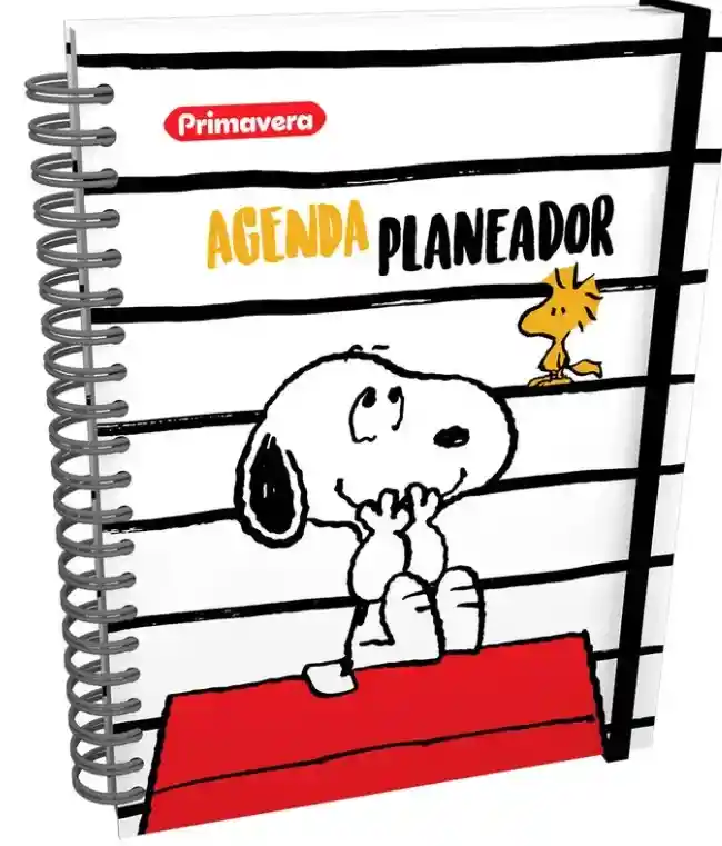Agenda Planeador Snoopy Y Woodstock Lines
