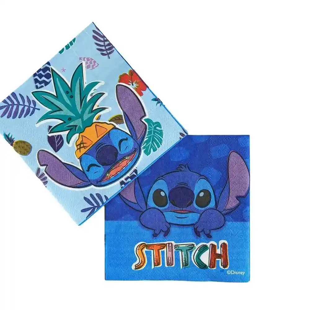 Servilletas Stitch Aloha Hawaii